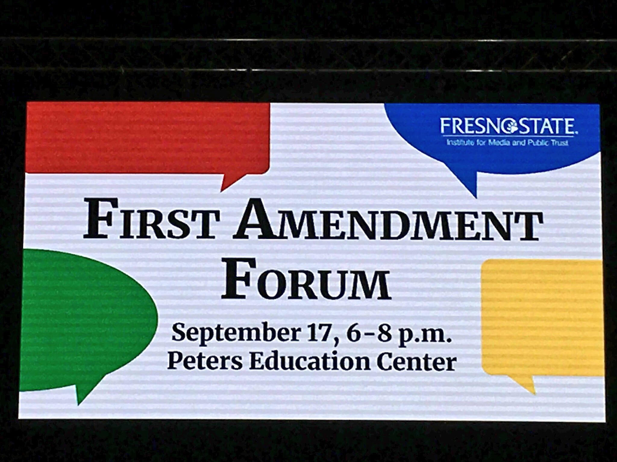 First Amendment slide