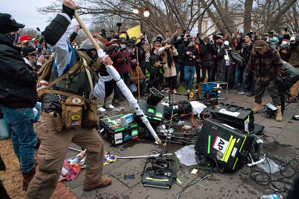 I am angry that my journalism colleagues regularly face threats of violence while they work to bring you the news