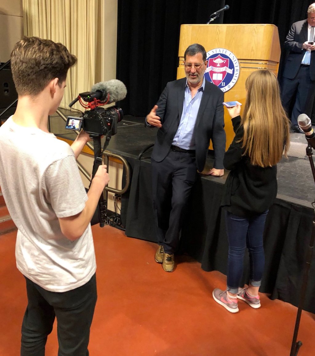 On a February evening at Fresno State, national journalists gathered for a memorable discussion on the future of&nbsp;journalism