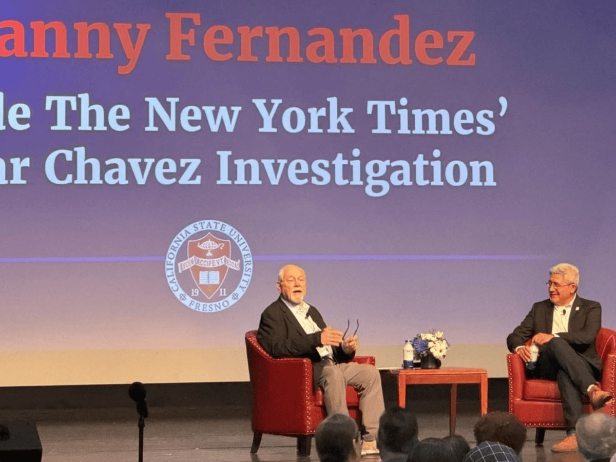 Manny Fernandez comes home to Fresno State to discuss The New York Times’ Cesar Chavez&nbsp;investigation